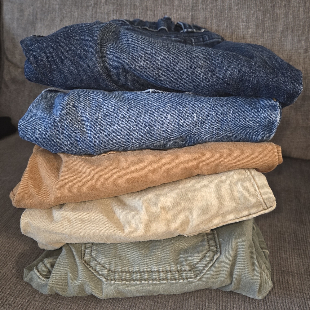 Boys Size 7 Jeans Pants LOT